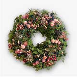 Pink Berry Wreath